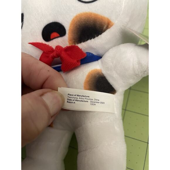 Ghostbusters Plush Stay Puft Burnt Charred Marshmallow Man 8" With Tags - Picture 7 of 10